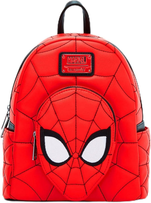Marvel Spider-Man Quilted Mask Classic Red Mini Backpack