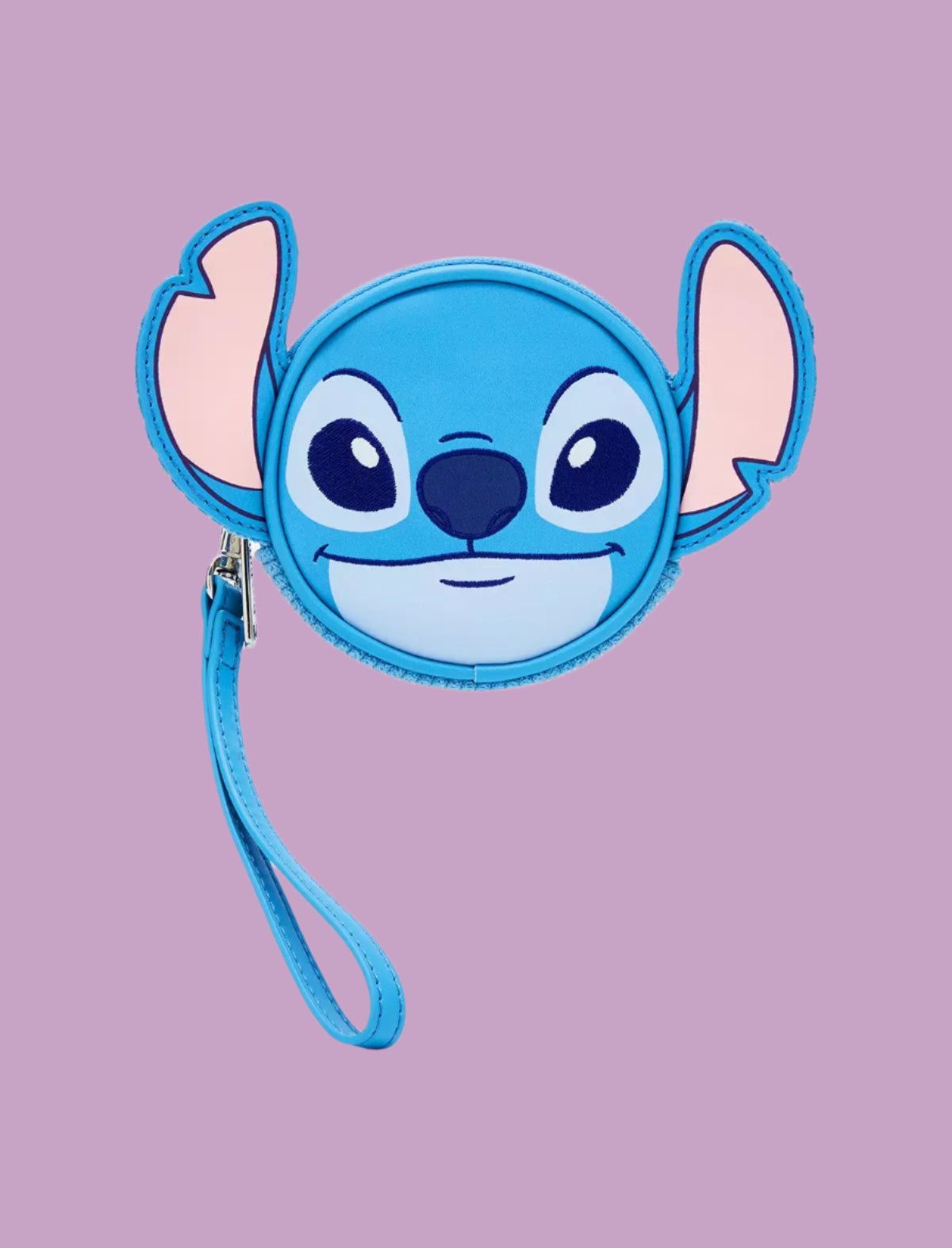 Disney Stitch Couduroy Coin Purse Wristlet