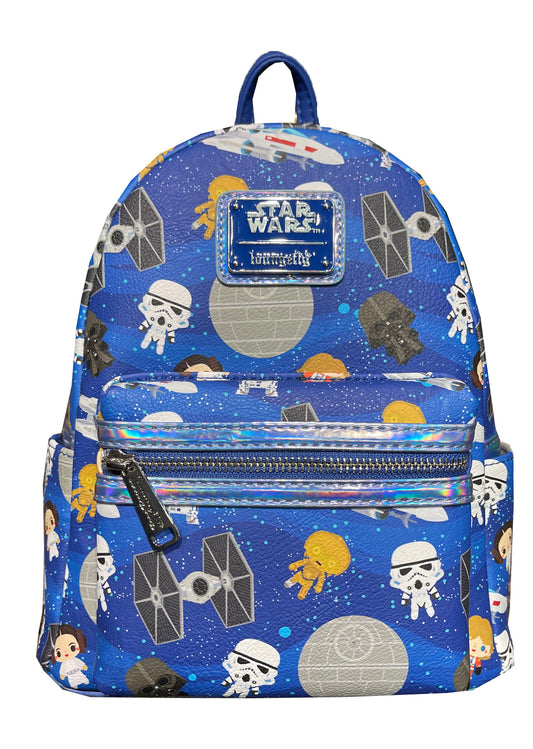Star Wars Blue Chibi Mini Backpack