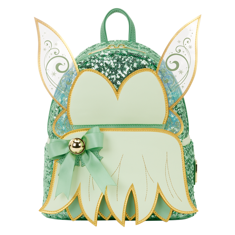 Disney Peter Pan Tinkerbell Holiday Cosplay Sequin Mini Backpack