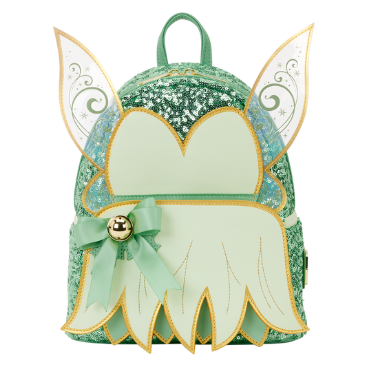 Disney Peter Pan Tinkerbell Holiday Cosplay Sequin Mini Backpack
