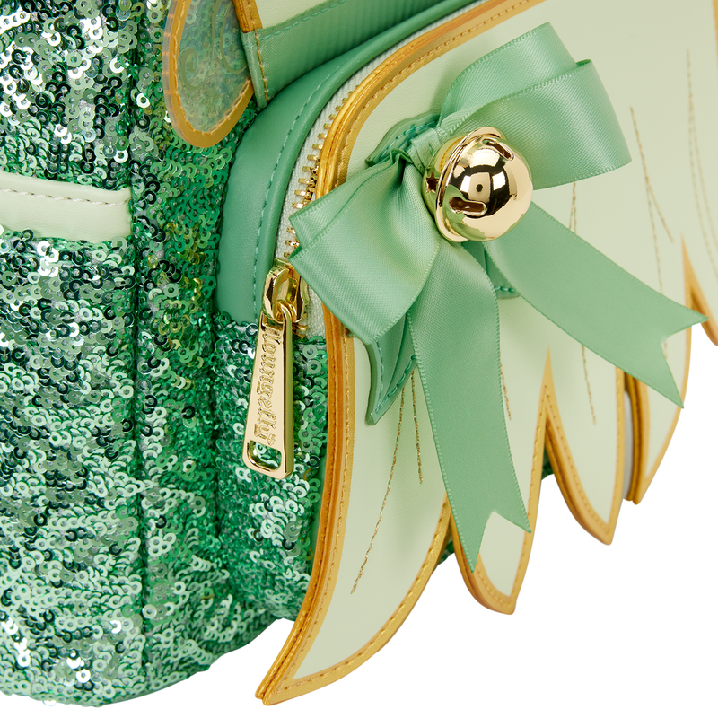 Disney Peter Pan Tinkerbell Holiday Cosplay Sequin Mini Backpack