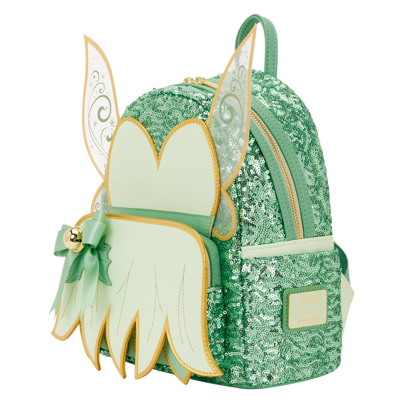 Disney Peter Pan Tinkerbell Holiday Cosplay Sequin Mini Backpack