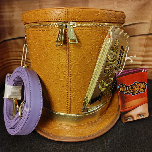 Willy Wonka and the Chocolate Factory Theatrical Figural Hat Crossbody