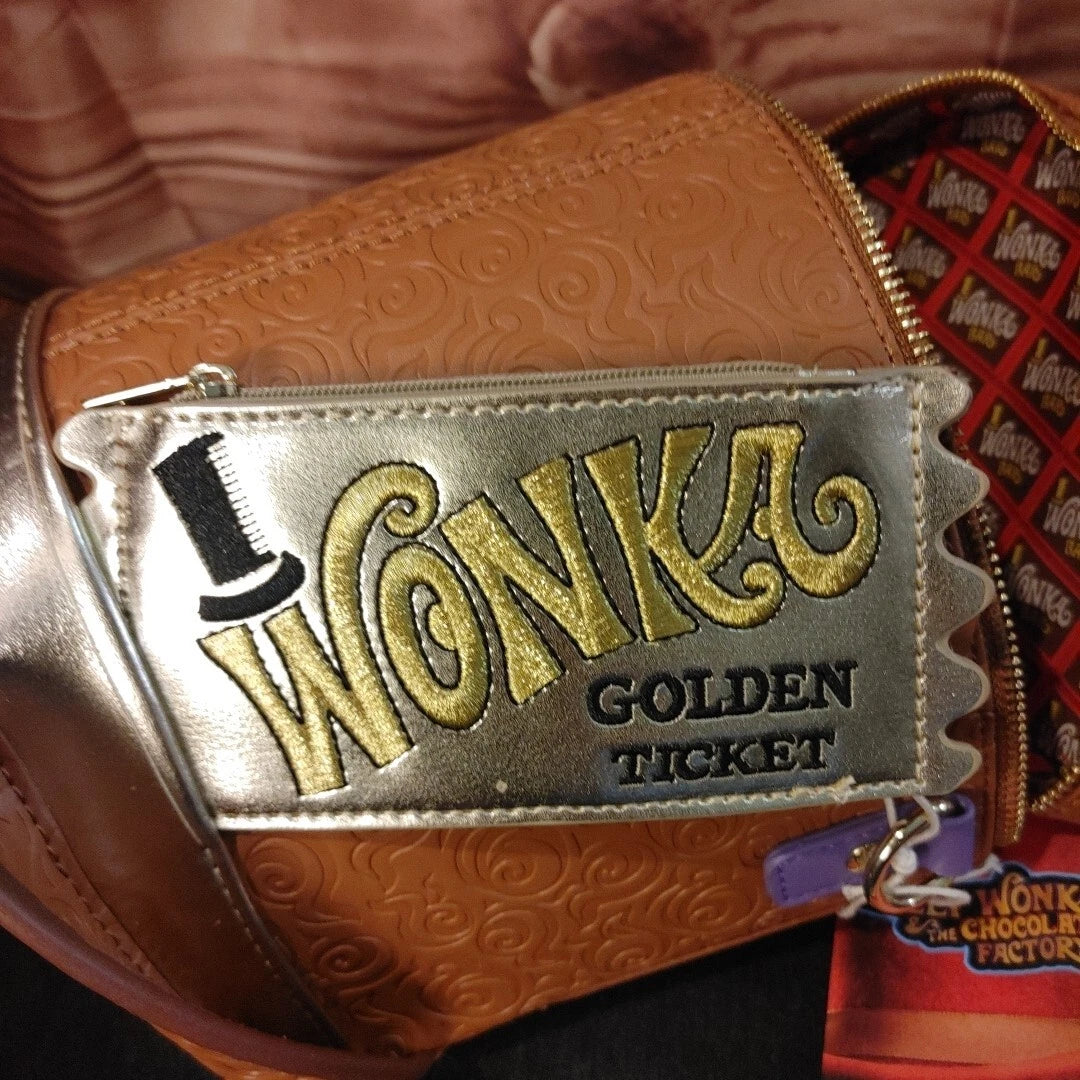 Willy Wonka and the Chocolate Factory Theatrical Figural Hat Crossbody